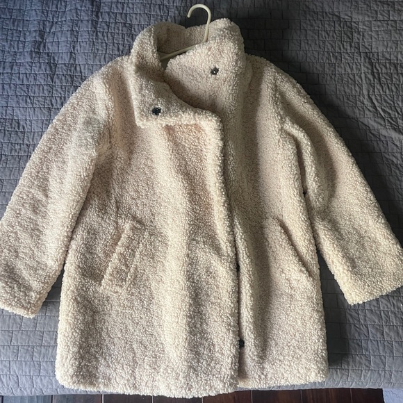 Banana Republic Jackets & Blazers - Banana Republic Cream Jacket with Chain Detail